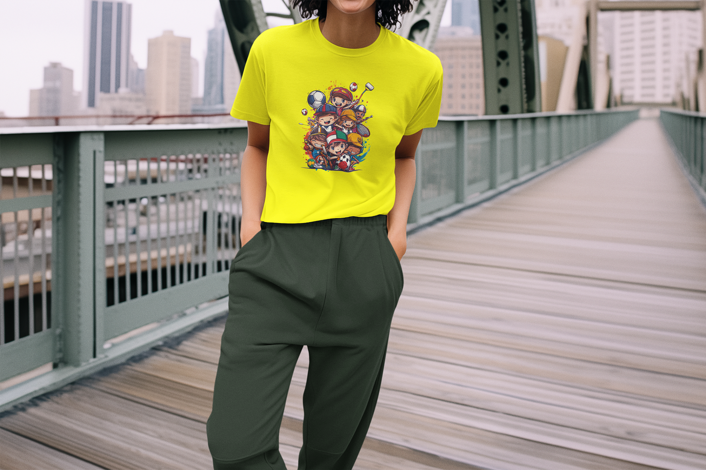 Cartoon Print T Shirts For Women