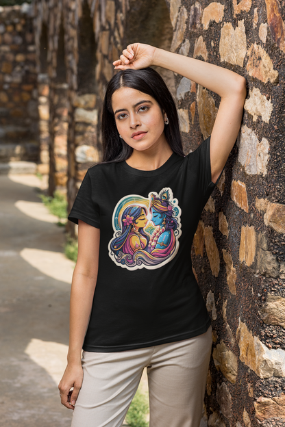 Radha Krishna janmashtami Women T Shirts