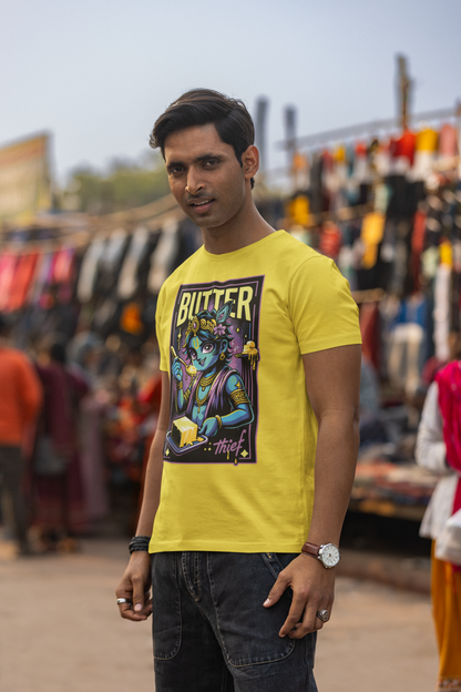 Butter Thief Janmashtami Men's T Shirts