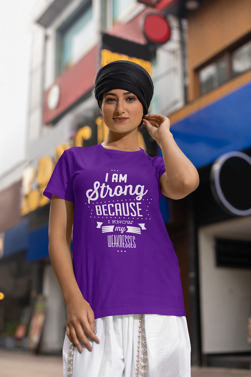 I Am Strong T Shirts For Women