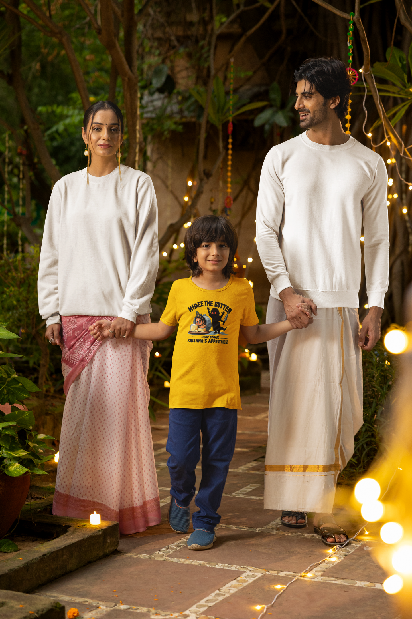 Hidee The Butter Janmashtami Boy's T Shirts