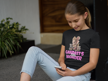 Ganesha's Little Wonder Ganesh Chaturthi Girl's T Shirts