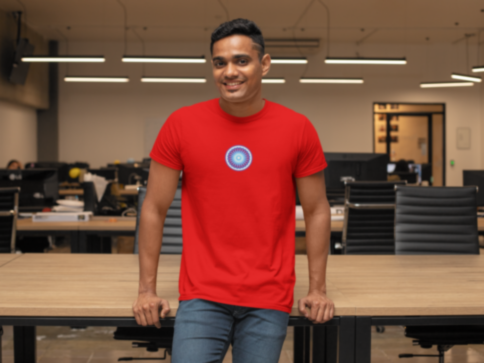 Ashoka Chakra Independence Day T Shirt