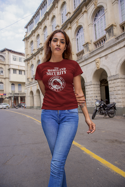 Security T Shirts For Women