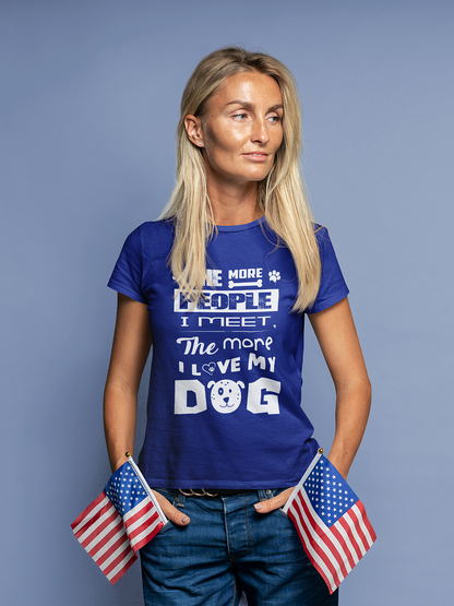 I Love My Dog T Shirts For Women