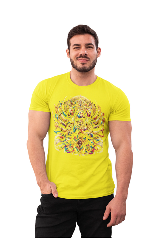 Durga Puja Bengali T Shirt For Men's