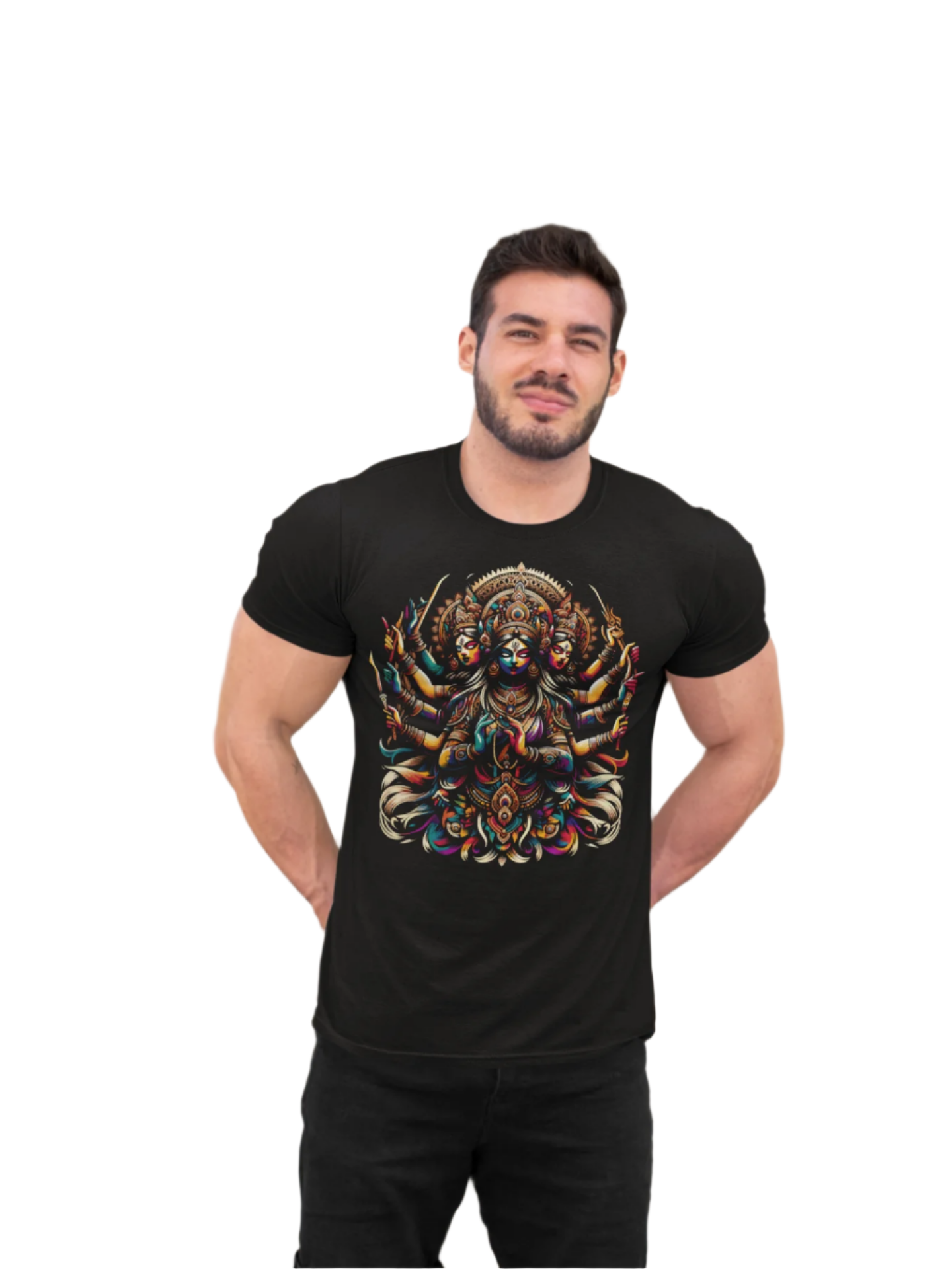 Durga Puja Bengali T Shirt For Men's