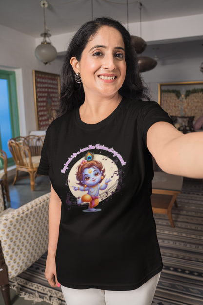 Dance Like Krishna Janmashtami Women T Shirts