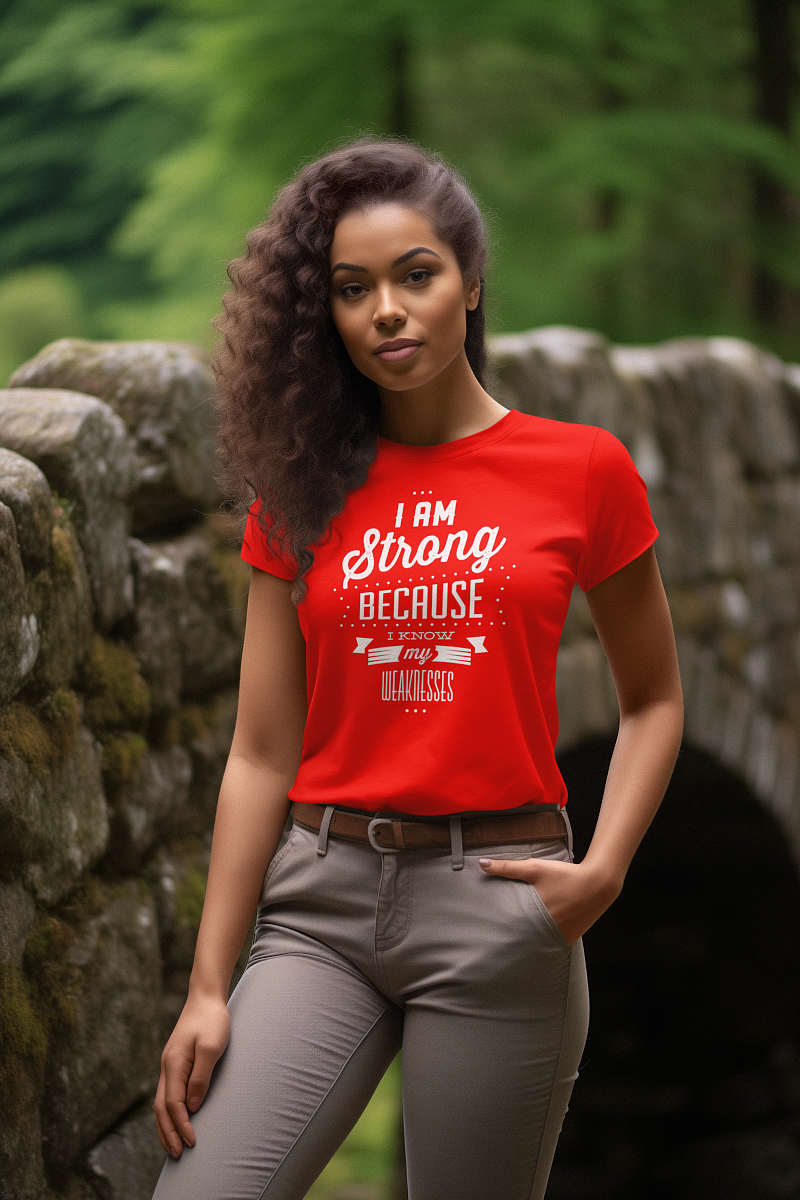 I Am Strong T Shirts For Women