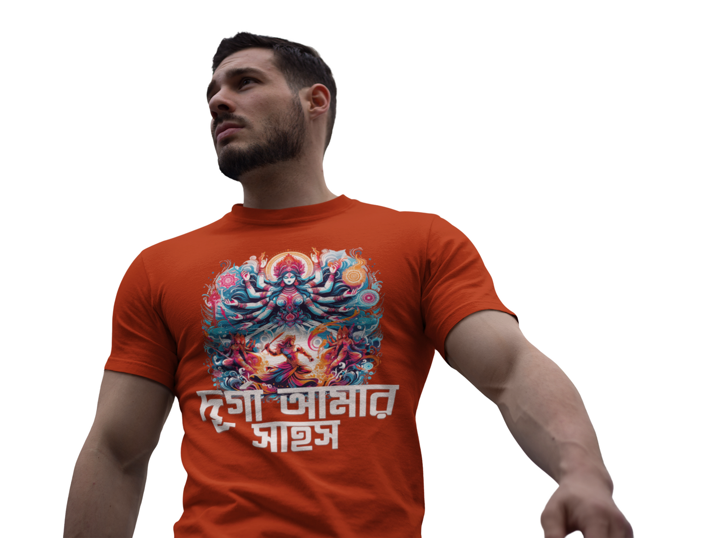 Durga Puja Bengali T Shirt For Men's