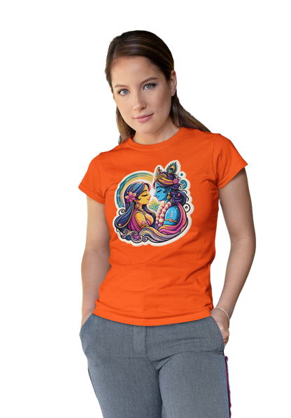 Radha Krishna janmashtami Women T Shirts