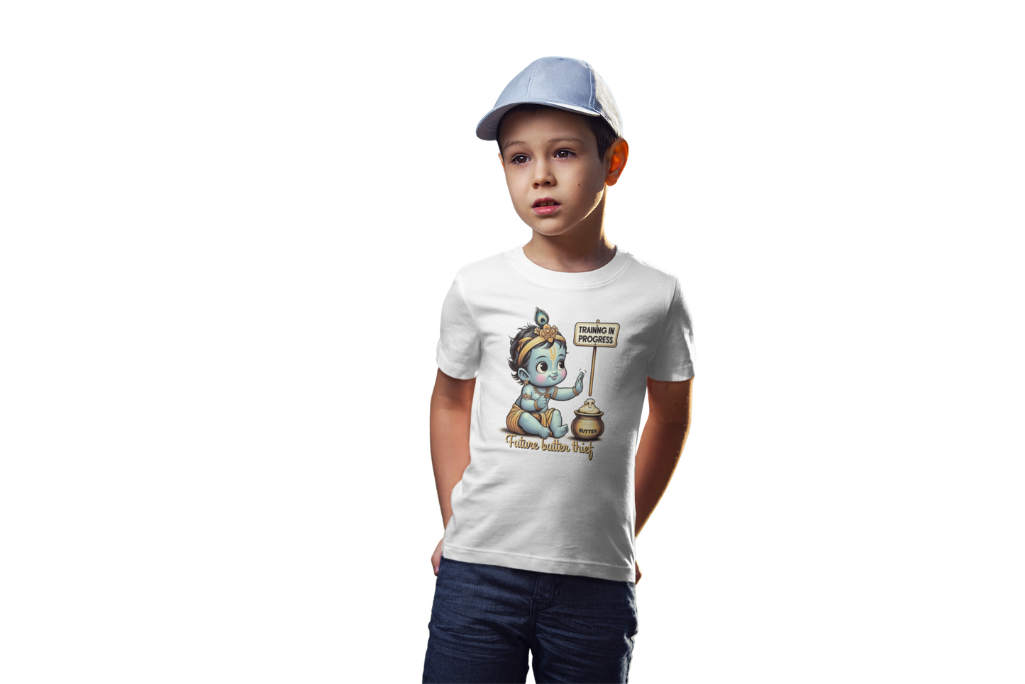 Future Butter Thief Janmashtami Boy's T Shirts