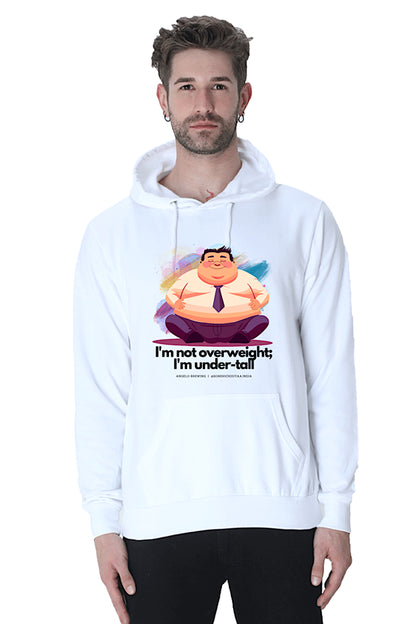 Hoodie Sweatshirt - I am not overweight