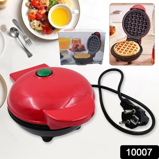 Mini Waffle Maker Machine Waffle Iron Home Appliances Kitchen Gift Easy To Clean On-stick Surfaces Perfect Breakfast Dessert Sandwich Pan Cakes Paninis Other Snacks Machine