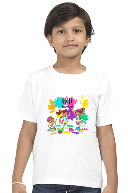 Holi Playtime Trio: Boys' Cartoon Tee 13Yrs