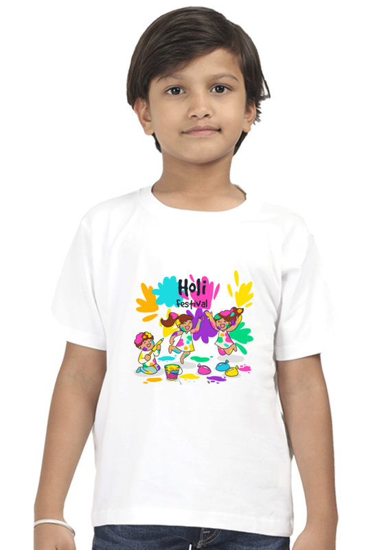 Holi Playtime Trio: Boys' Cartoon Tee 13Yrs