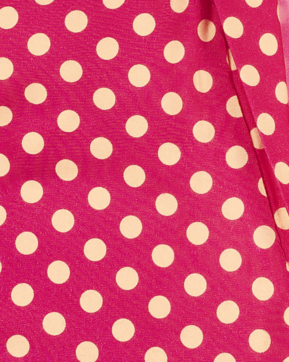 Pink Colour Polka Dots Printed Jacket For Women's