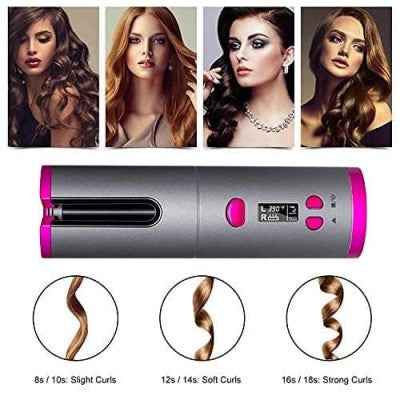 Wirless USB Auto Hair Curler