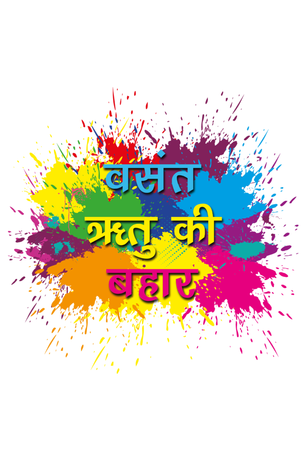 Holi Harmony: Vasant Ritu Ke Bahaar T-Shirt