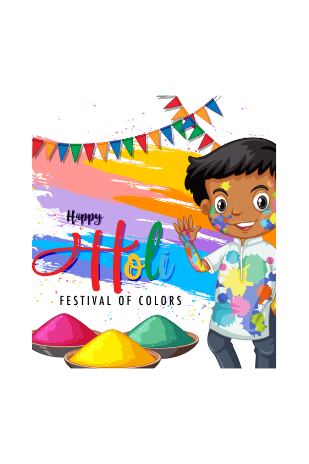 Happy Holi: Festival of Colors Kids' Boy Tee