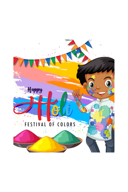 Happy Holi: Festival of Colors Kids' Boy Tee