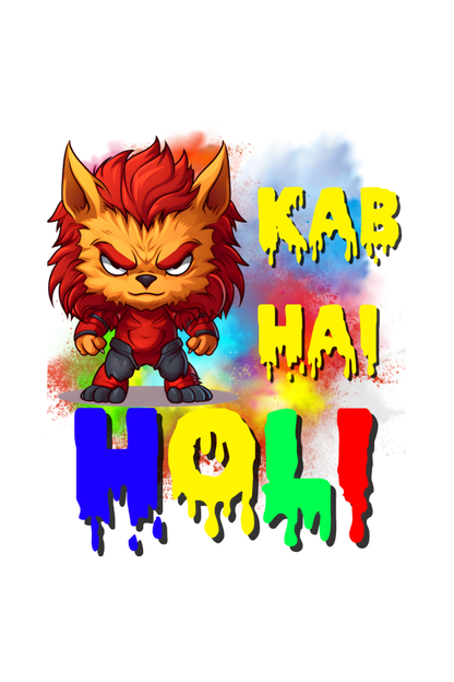 Kab Hain Holi - Boys' Kid T-Shirt