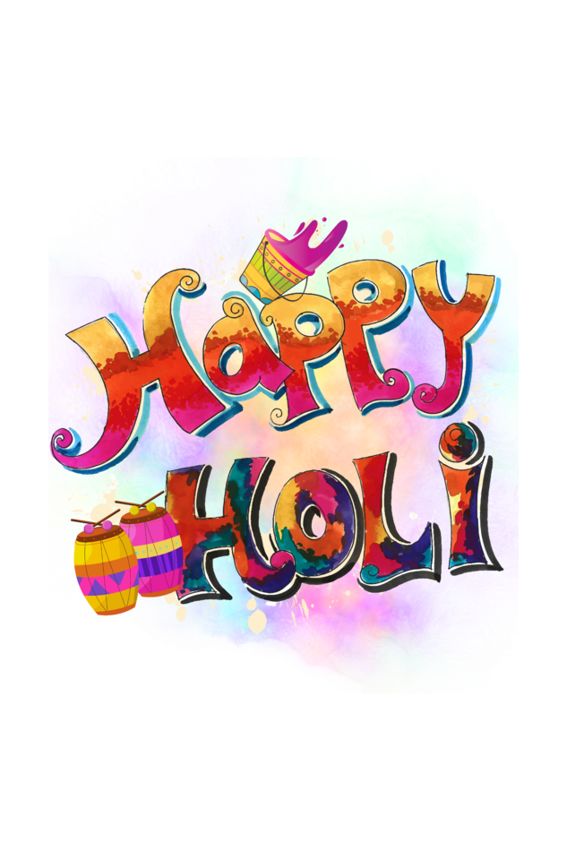 Color Bucket Celebration: Happy Holi Tee