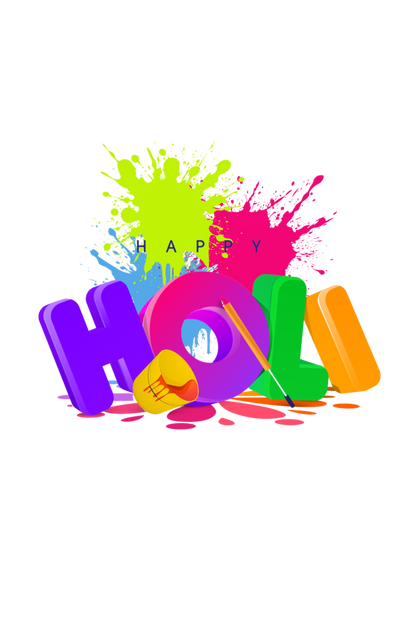 Cheerful Holi Splash: Color Bucket Tee