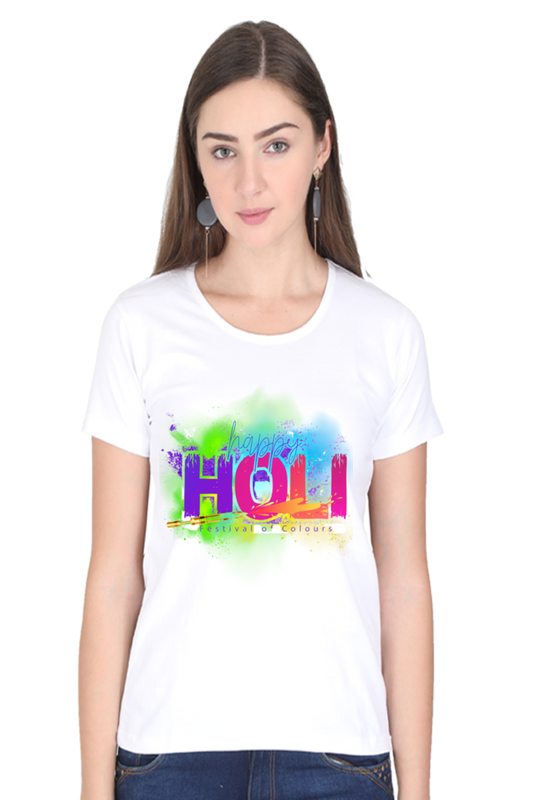 Color Extravaganza: Happy Holi Festival Tee